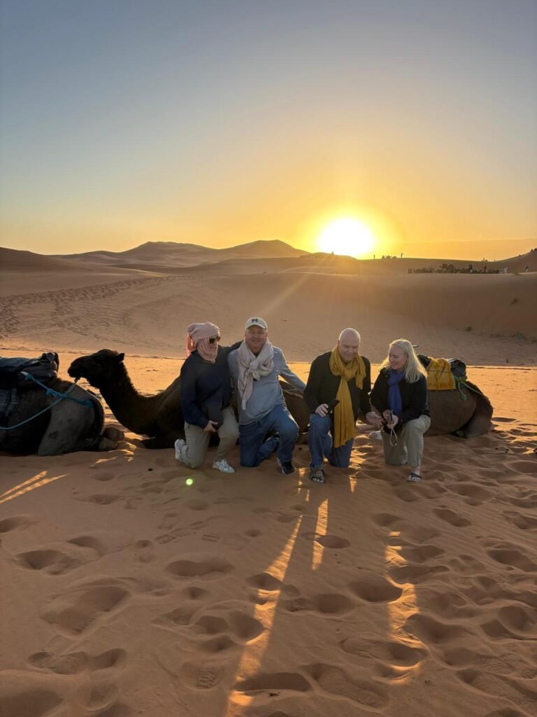 Sunrise in the Sahara Merzouga – Erg Chebbi, Morocco