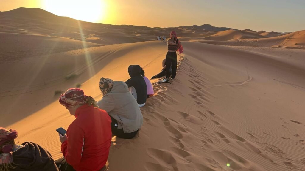 Sunset in the Dunes Merzouga – Erg Chebbi, Morocco